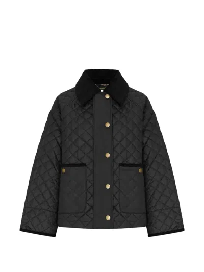 Barbour Ava Quilted Jacket In Black