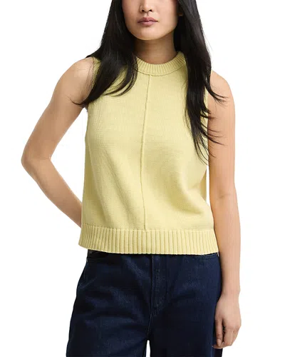 Barbour Avon Sleeveless Sweater In Yellow
