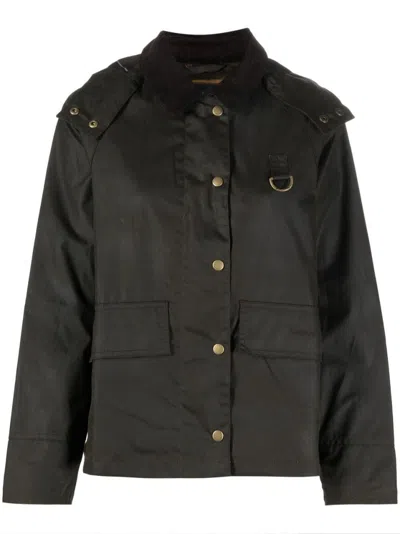 Barbour Avon Wax In Black
