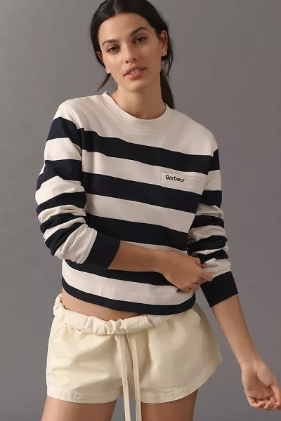 Barbour Aylesby Cotton Sweatshirt In Multi