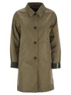 Barbour Babbity Waterproof And Reversible Jacket In Green