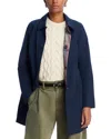 Barbour Babbity Showerproof Rain Jacket In Navy