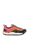 Barbour X Flower Mountain Sneaker Back Country In Pink Kaki