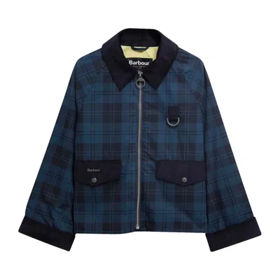 Pre-owned Barbour Baiton Casual Jacket 'weathered Marine' | Blue | Women's Size 10