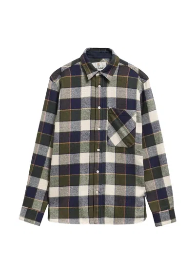 Barbour Bannock Check-print Flannel Shirt In Multi