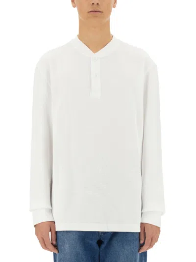 Barbour Baracuta X  T-shirt "henley" In Black
