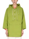 Barbour By Alexachung Tonal Pip Parka In Green