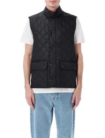Barbour Lowerdale Quilted Vest In Black