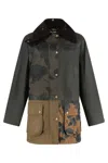 Barbour Long Sleeve Casual Jacket In Green