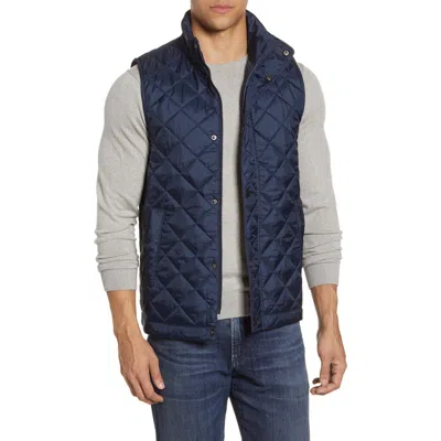 Barbour Barlow Quilted Vest In Blue