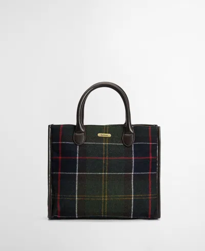 Barbour Barrhill Tartan Tote Handbag In Classic Tartan