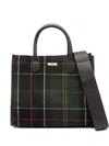 Barbour Barrhill Tote Bag In Green