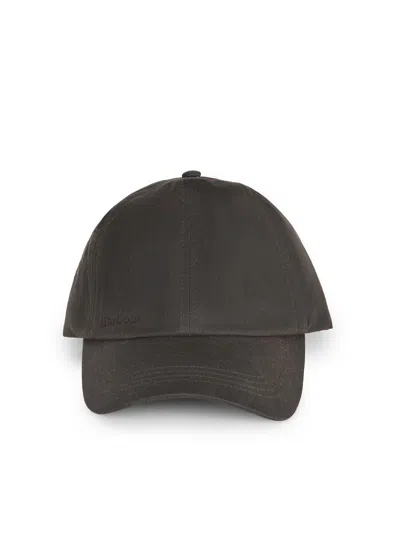 Barbour Baseball Cap In Brown