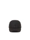 Barbour Curved Peak Logo Embroidered Baseball Cap In Green
