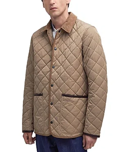 Barbour Baston Liddesdale Quilted Jacket In Military Brown