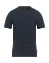 Barbour Beacon Man T-shirt Navy Size M Cotton In Blue