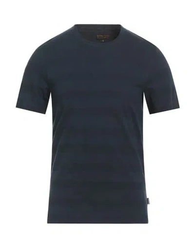 Barbour Beacon Man T-shirt Navy Size M Cotton In Blue