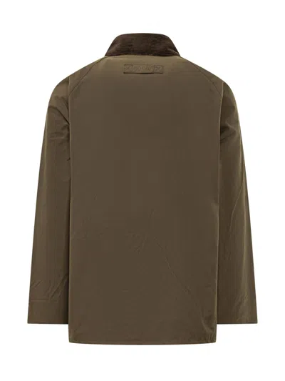 Barbour Beadale Wax Jacket In Brown