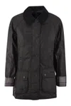 Barbour Beadnell - Waxed Jacket In Black