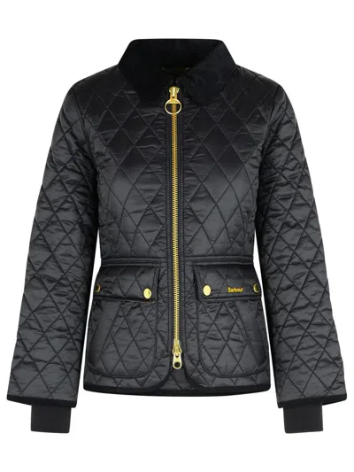 BARBOUR BARBOUR 'BEADNELL' BLACK POLYAMIDE JACKET