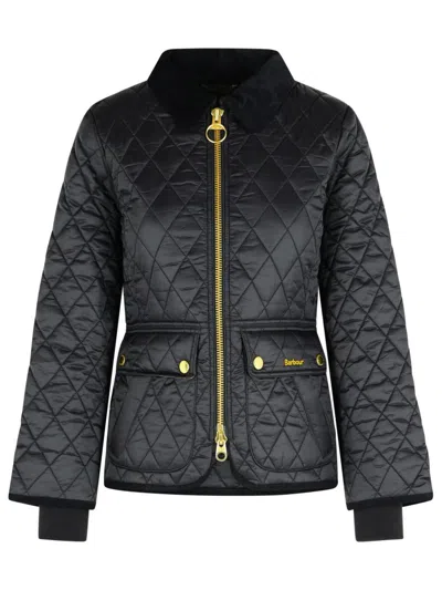BARBOUR BARBOUR 'BEADNELL' BLACK POLYAMIDE JACKET