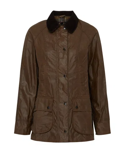 Barbour Beadnell Casual Jacket In Brown