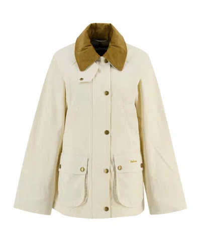 Barbour Beadnell Casual Jacket In White