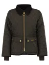 Barbour Beadnell Fitted Quilted Jacket In Black