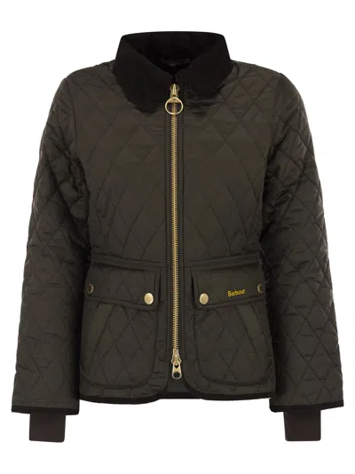 Barbour Beadnell - Fitted Quilted Jacket In Multi
