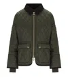 Barbour Beadnell Fitted Quilted Jacket In Green