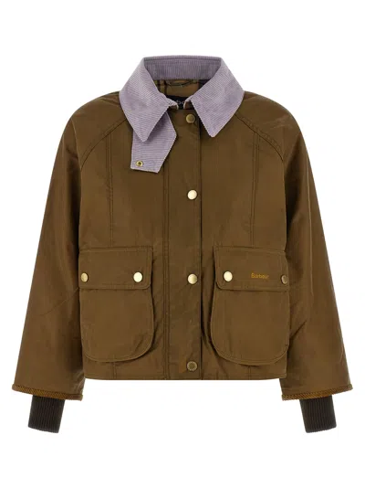 Barbour Beadnell Jacket In Brown