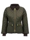 Barbour Beadnell Quilted Jacket In Green
