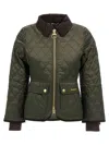 Barbour Beadnell Fitted Quilted Jacket In Green