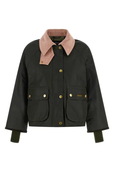Barbour Long Sleeve Jacket In Green