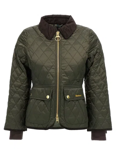 Barbour Sage Polyamide Jacket In Green