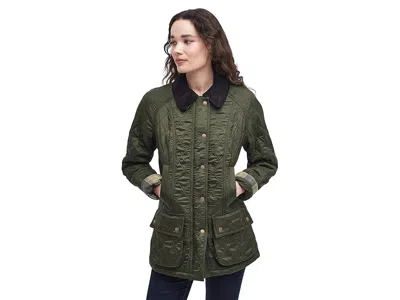 Barbour Beadnell Polarquilt Jacket In Green