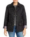 Barbour Beadnell Quilted Jacket In Black