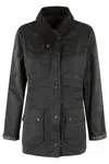 Barbour Classic Beadnell Wax Jacket In Green