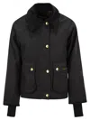 Barbour Reighton Spey Olive Green Waxed Cotton Jacket