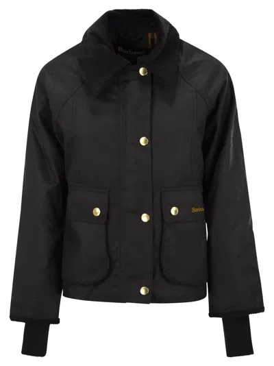 BARBOUR BARBOUR BEADNELL WAXED JACKET WITH CROP CUT