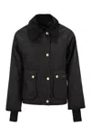 Barbour Military Green Cotton Beadnell Jacket