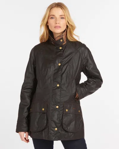 Barbour Beadnell Womens Wax Jacket In Brown