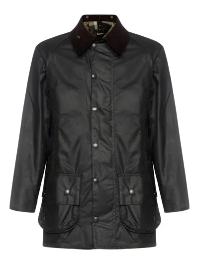 Barbour Beaufort® Buttoned Pocket Coat In Black