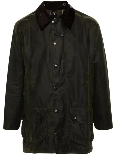 BARBOUR BEAUFORT SNAP-FASTENING JACKET