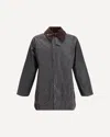 Barbour Beaufort Zipper Jacket In Black