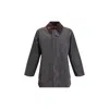 Barbour Beaufort Zipper Jacket In Brown