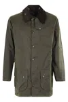 Barbour Beaufort Long Sleeved Snapped Jacket In Archive Olive
