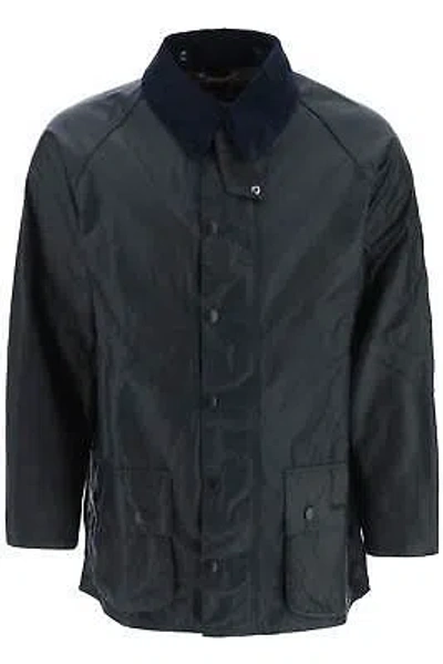 Pre-owned Barbour 'beaufort' Wax Jacket In Blue