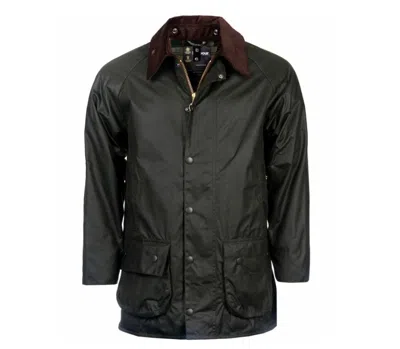 Pre-owned Barbour Beaufort Wax Jacket Sage 34