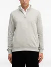 Barbour Beckhill Half-zip Sweatshirt In Gray